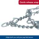 Herm Sprenger Pinch Dog Collar with Quick Release Snap LRG