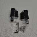 Motorcycle chrome Foot Pegs Compatible with HONDA VF750 MAGNA SHADOW VT1100 SHADOW SPIRIT/SABRE/SABRE FURY/VT 1300 CX VTX1800 C/F use for rear/front Foot Pedal driver/passenger Chrome