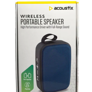 Acoustix Wireless Mini Speaker - Blue