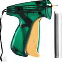 Wilfox Tagging Kit, Fine Stitch Tagging Tool for Clothing, Mini Stitch Tool for Clothes Sewing, Quilting, Hemming, Quick Stitch Tagger with 1 Needle, 1000 Black & 1000 White Micro Fasteners