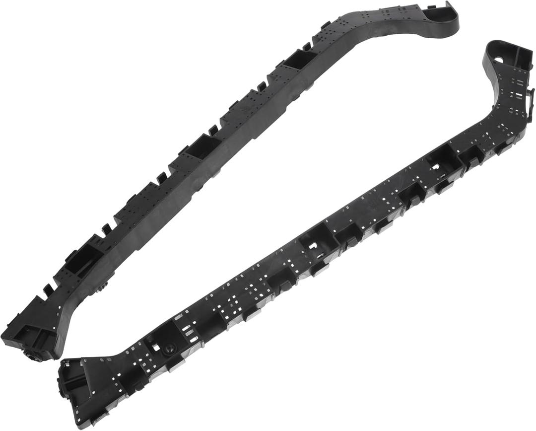 Bumper Support Bracket for Honda Civic Sedan Durable No.71598TEAT01/71593TEAT01 | Left Right Rear Bumper Retainer Bracket Hold Mount Black, 1 Pair