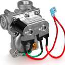 93844 RV Water Heater Replacement Gas Valve for Atwood 6 and 10 Gallon Electronic Ignition RV Water Heaters, Fits 93870 93321 92089 92078 and 20342, Metallic Silver