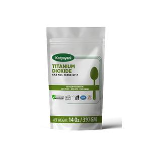 Katyayani Titanium Dioxide 100% Food Grade Antioxidant | Antioxidant & Curing Agent for Meats, Poultry, Soda & More (397gm) Katyayani Titanium Dioxide 100% Food Grade Antioxidant | Antioxidant & Curing Agent for Meats, Poultry, Soda & More (397gm)