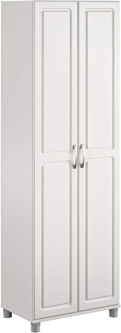 SystemBuild Evolution Kendall 24" Utility Storage Cabinet - White