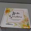 Birthday Gifts for Women, Sending Sunshine Christmas Gifts, Get Well Soon Gifts Basket Care Package Unique Spa Gifts Box with Wine Glasses for Thinking of You Her Sister Best Friend