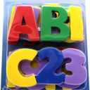 MBJelir Bath Foam Toys Stick Letters and Numbers for Baby -36pcs Set,Full Set Floating Waterproof Bathroom Alphabet Toys, Bathtub Educational Toy, Promotes Reading and Counting