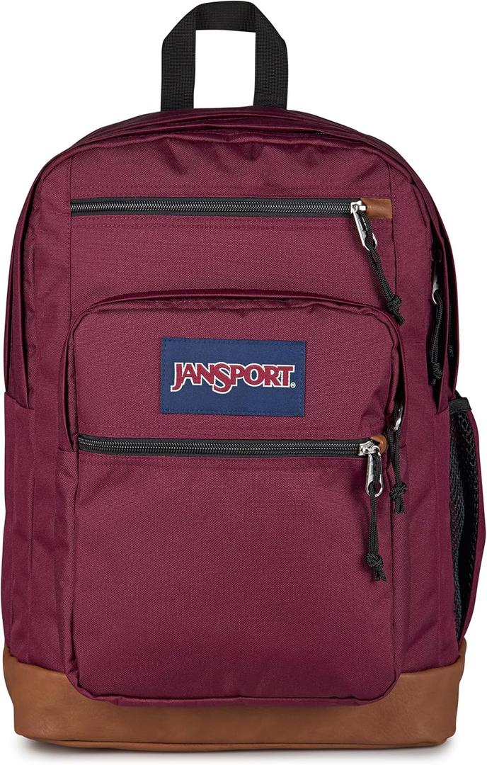 JanSport 34L Cool Backpack – 15-inch Laptop Sleeve, Cherry Lacquer, One Size
