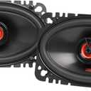 JBL Club 6422F - 4 X 6", Two-way Component Speaker System (No Grill), Black