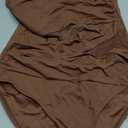 Aqua Eve Women Mesh One Piece Swimsuit - Tummy Control One Shoulder Bathing Suit Cut Out Swimwear 2025 S