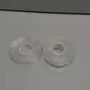 Clear Soft Corner Protectors for Furniture Strip,0.8in x 9.84FT,Sharp Edge & Table Bumper,Cabinet,Window Sill,Wall Corner Protector,Baby Proof Corners and Edges,3 Rolls