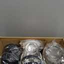 Ganiza Smoothie Blender, 900W Blenders for Shakes and Smoothies, 15-Piece Personal Blender and Grinder Combo for Kitchen, Smoothies Maker with 4 BPA-Free Portable Cup, Nutritious Recipe (Black)