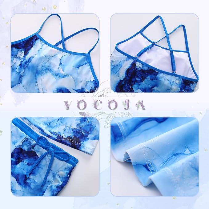 Little Girls' Summer Swimwear One! Piece  Tankini Kids Swimsuit S