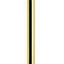 HarJue S Shaped Shower Arm, High Rise Shower Head Extension Pipe Standard 1/2" Connection with Flange, Awesome Shower Experience-Stainless Steel Bathroom Accessory(13 Inch S Shape, Chrome Gold)