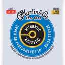 Martin Authentic Acoustic Guitar Strings, Superior Performance Light 12-54, 80/20 Bronze