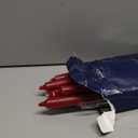 Colonial Candle Unscented Taper Candle, Classic Collection, Traditional Cranberry, 10 in, Pack of 6 Candlesticks - Up to 8 Hours Burn