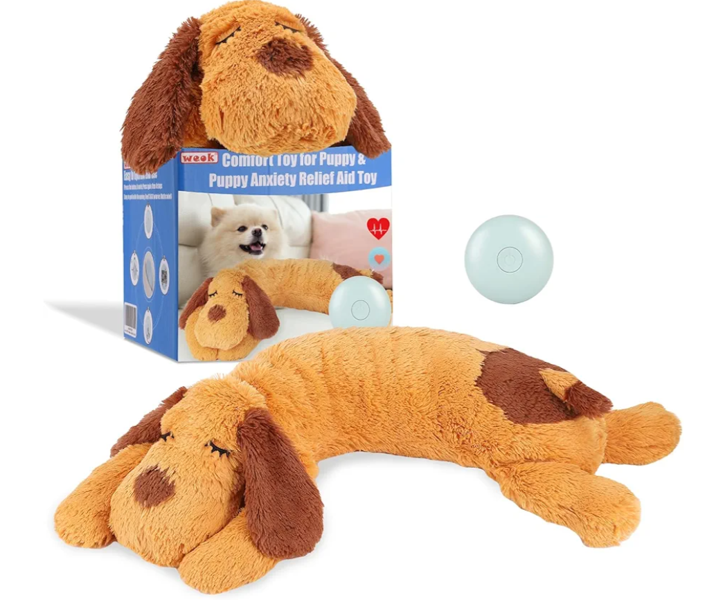 Heartbeat Dog Anxiety Relief Calming Aid,Heartbeat for Dogs,Puppy Heartbeat Toy Sleep Aid,Dog Heartbeat for pet.