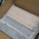 2 Step Wooden Step Stools for Adults Non-Slip, Sturdy Bed Steps for High Beds Easy Assembly, Portable Two Step Stool Holds Up to 500 Lb (Light Walnut)