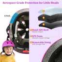 KAMUGO Kids Adjustable Helmet, Suitable for Toddler Kids Ages 2-14 Boys Girls, Multi-Sport Safety Cycling Skating Scooter Helmet, small