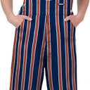 FOCO NCAA womens Ncaa College Team Logo Sideline Spirit Bib Overalls (Medium)