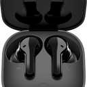QCY T13 True Wireless Earbuds Bluetooth 5.1 Headphones Touch Control with Charging Case Waterproof Stereo Earphones in-Ear Built-in Mic Headset 40H Playtime (Black)