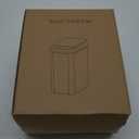 Smart Touchless Bathroom Trash Can 2.2 Gallon Automatic Motion Sensor Rubbish Can with Lid Electric Narrow Small Garbage Bin for Kitchen, Office, Toilet, Bedroom (Grey) (2.2 Gallon Grey)