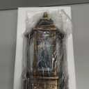 Snow Globe Christmas Lantern Decoration - USB Plug-in & Battery Operated Music can be Turned Off, Portable Creative Water Glitters Lighted Music Christmas Snow Globe Lantern for Christmas Decorations