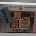 11x11in Storage Baskets 4 Pcs Square Baskets for Cube Shelf,Foldable Handwoven Water Hyacinth Storage Bins for Laundry Organizer