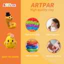 ARTPAR Air Dry Clay Kit for Kids-12 Animals Modeling Magic Clay,DIY Art Crafts Molding Clay Set,Ultra Light & Soft, Safe & Non-Stick with Sculpting Tools & Tutorials, Unique Gifts for Boys & Girls