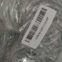 3 inch Clear Plastic Acrylic Craft Rings 5/16 inch Thick 12 Pieces