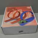 15 Ft Flexible Race Car Track for Diecast 1/64th Cars,Classic Long Rolls Up Portable Racetrack Roll Up Race Track