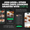 CHEF iQ Sense | Smart Wireless Meat Thermometer | 2 Ultra-Thin Probes | WiFi Unlimited Range | 1000F Heat Safe | 5 Sensors | BBQ, Grill, Oven, Smoker, Air Fryer | Gen3 (Black)