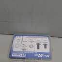 271Pcs M5 T-Nuts Screws Kit, Hammer Head T Slot Nut for 8020 2040 2020 V Slot Aluminum Extrusion Profiles, Sliding & Drop-in T-Nuts, Black M5x8 & 10mm Stainless Steel Screws and Washers, Hex Wrench