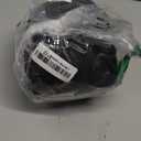 MLVOC Travel Pillow 100% Pure Memory Foam Neck Pillow, Comfortable & Breathable Cover, Machine Washable, Airplane Travel Kit with 3D Contoured Eye Masks, Earplugs, and Luxury Bag, Standard (Black)