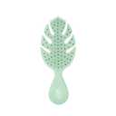 Wet Brush Go Green Mini Detangler, Green - Detangling Travel Hair Brush - Ultra-Soft IntelliFlex Bristles Glide Through Tangles & Gently Loosens Knots While Minimizing Pain, Split Ends & Breakage (Pack of 3)