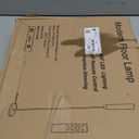 Floor Lamp with Remote Control,Bright Floor Lamps for Living Room/Bedroom/Office, Stepless Adjustable 3000K-6000K Colors and 10-100% Brightness,Standing Light with Foot Switch (Black)