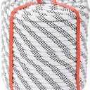 Polyester Braided Arborist Rope(1/2 in x 200ft) Strength and Durability Strong Arborist Rigging Rope 48 Strands,for Various Outdoor Applications Construction Climbing Swing Sailing