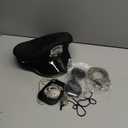 Police Costume Accessories Policeman Hat Handcuffs Badge Walkie Talkies Whistle Sunglass for Police Officer Theater Dress Up Theme Party, Halloween costume Accessories