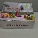 Attachment For KitchenAid Stand Mixer,Masticating Juicer Attachment,White+Grey