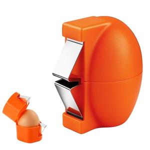 2026 New Egg Shell Opener, Stainless Steel Egg Cracker Tool, Multifunctional Egg Shell Opener for Raw & Hard-Boiled Eggs, Handheld Kitchen Gadget for Easy Peeling & Separating  2