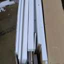 HOMCOM Rolling Kitchen Island with Power Outlet and Drop Leaf, 53" Island Table with Wood Top, 3 Drawers, Adjustable Shelf, Spice & Towel Rack, Kitchen Cart on Wheels, White