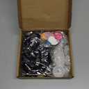 64 Pcs Glitter Safety Eyes 30mm 3D Safety Eyes for Amigurumi Glitter Eye for Stuffed Animals Large Safety Eyes Crochet for DIY of Puppet, Bear Crafts, Toy Doll Making Supplies (8 Colors)