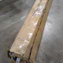 Mellow Naturalista Classic 12 Inch Solid Wood Platform Bed with Wooden Slats, Cal King, Natural Pine