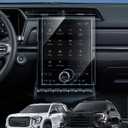 Car Screen Protector for 2025 2026 GMC Terrain (Elevation, AT4, Denali) Accessories Navigation Touchscreen Protector Film Tempered Glass HD Clear Anti-Glare 15''