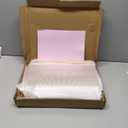 Hanging File Box Organizer for Letter Size, Bamboo Acrylic File Folder Storage with Lid Clear Moving Boxes Wooden with Handle Desktop Wood Filing Holder for Office Banker Document Nature 1 Pack