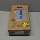 Ginkgo 50 Pack 20 oz Plastic Iced Coffee Cups with Lids and Straws, Clear Disposable To Go Cups for Coffee, Cold Drinks, Smoothie and Coffee Bar Accessories