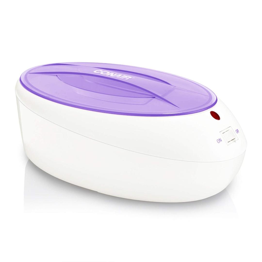 True Glow by Conair Paraffin Bath for Hands and Feet - Moisturizing Treatment With 1lb. Wax - Purple (16 Ounce (Pack of 1))