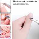 UM Supplies Cuticle Trimmer | Hangnail Remover | Extremely Sharp | Professional Cuticle Nippers | Stainless Steel | Cuticle clippers | Pedicure Manicure Tool (jaw 14) 5mm