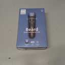 Norelco Philips 100% Waterproof Beard Trimmer 3000 Series with Self-Sharpening Blades, 40 Adjustable Beard Trimmer Length Settings & Two Lift&Trim Combs, USB Charging, BT3620/40 (Black)