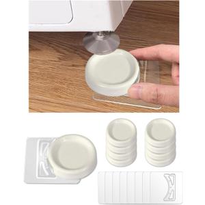 Anti Vibration Pads for Washing MachineWashing Machine Shock Absorber SupportWasher and Dryer Feet PadsWasher Stabilizer Foot Pads