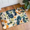 Rugshop Multi Bergamo Floral Indoor/Outdoor Accent Rug Machine Washable for Entryway, Kitchen and Mudroom, 2' x 3'